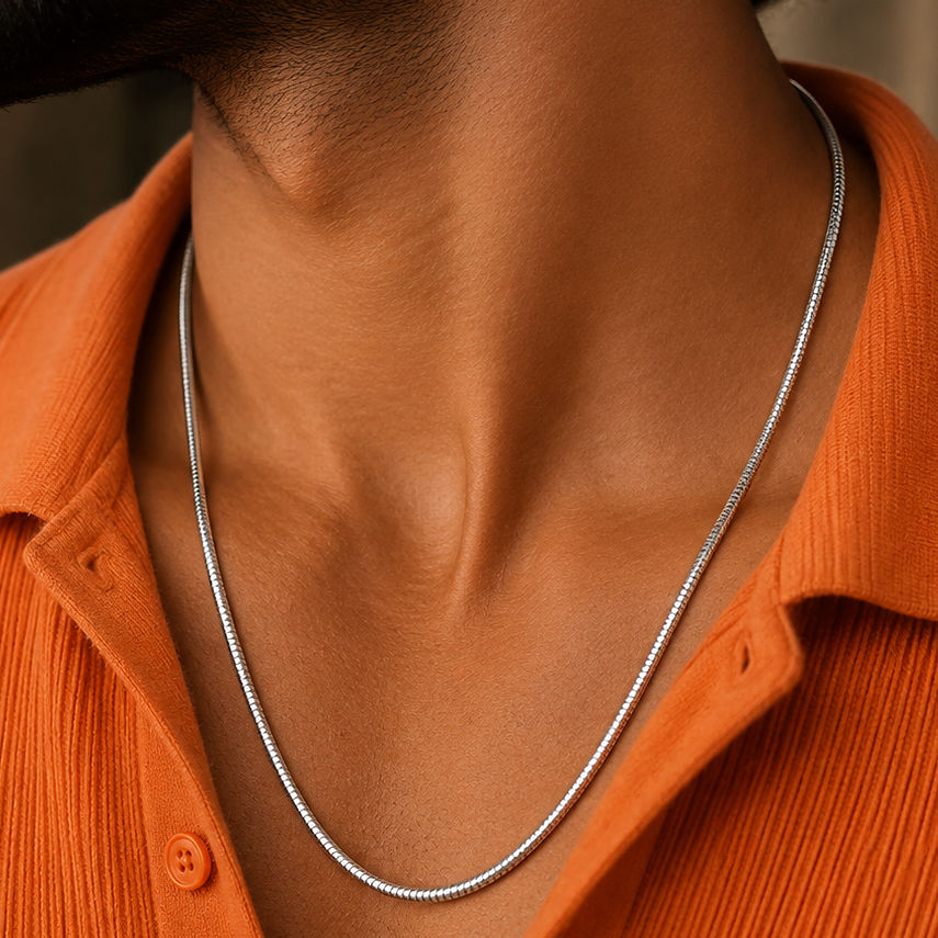 Boys Silver Chain